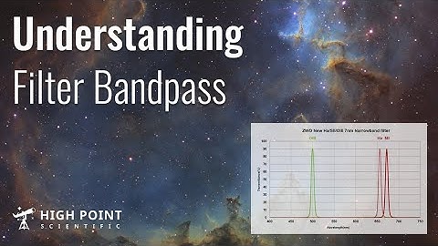 What is Filter Bandpass? | High Point Scientific