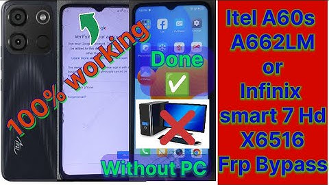 Itel A60s A662LM Frp Bypass  ✅ 👍 #itelfrpbypass #infinixfrpbypass