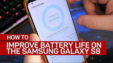 4 ways to improve battery life on the Galaxy S8 (CNET How To)