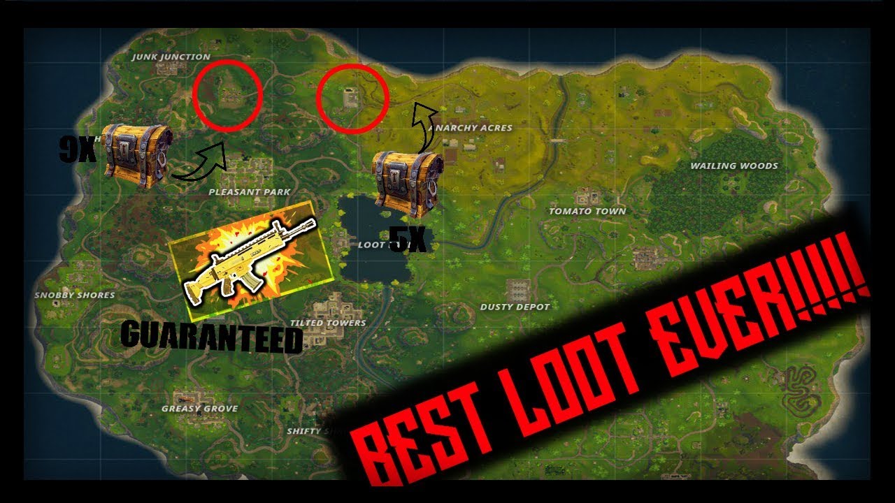 NEW!!!! BEST unnamed locations Fortnite Battle Roayle TILTED TOWERS