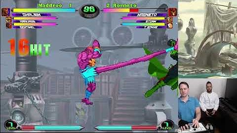 MvC2: Maddroo - Dhalsim + RP 9F FSD to Yoga Noogie 100% Sequence (Match Start) .:11.11.25:.