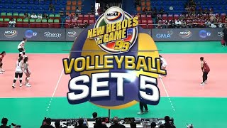 NCAA Women's Volleyball San Beda vs. Perpetual (Fifth Set) | NCAA Season 99