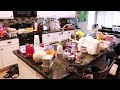 GROCERY HAUL AND KITCHEN SPEED CLEANING ROUTINE | CLEAN WITH ME