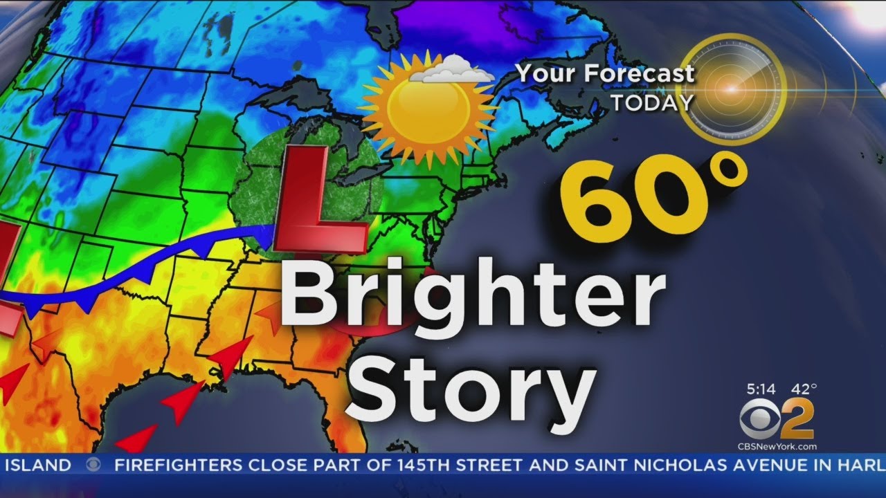 New York Weather Mild Monday YouTube