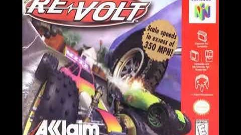 Re-Volt (Nintendo 64, 1999) Frontend/Main Menu Extended 30 mins.