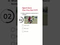 Sports Quiz - #trivia #quiz #sport #sports #olympics#fyp