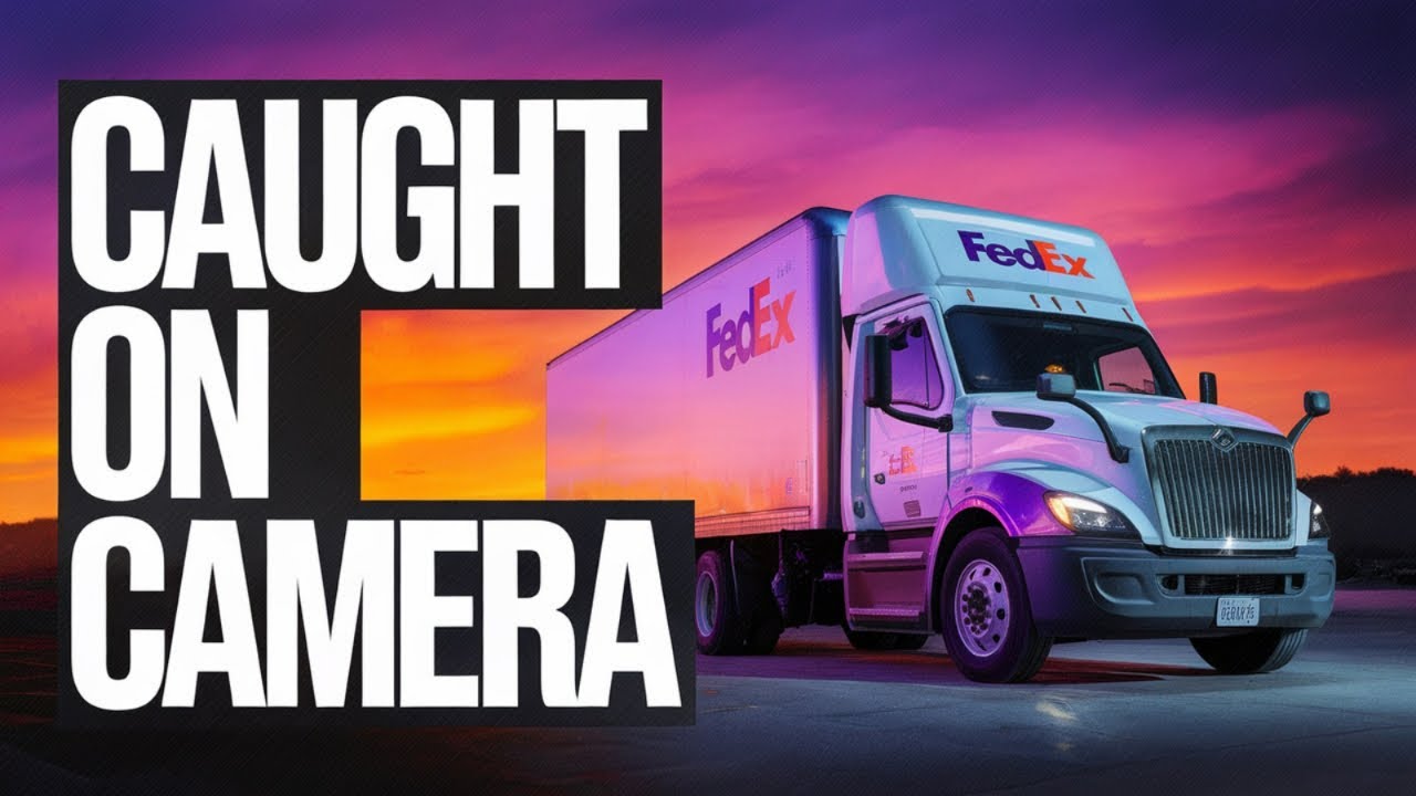 FEDEX Driver STEALS JORDANS I ordered from Foot Locker on Camera - YouTube