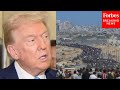 'They're Actually Picking Leaders Right Now': Trump Gives Updates On Gaza Stabilization Force