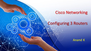 3. Cisco Networking - Configuring 3 Routers - Anand K