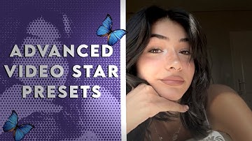 Advanced video star presets (WITH QR CODES)