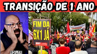 Escala 6x1 terá um ano de transição. #4k #4kvideo