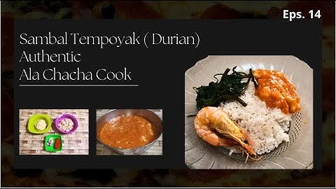 Sambal Tempoyak Udang