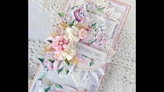 AltairArt - Scrapbooking - warstwowa kartka dla Babci