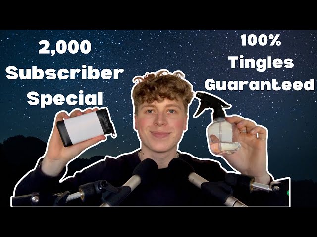 ASMR - 2,000 Subscriber Special - 20 Tingly Triggers For Sleep