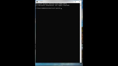 🦜🦜Parrot Dancing  || 😮😨CMD hacks #windows #cmd #hacktrick