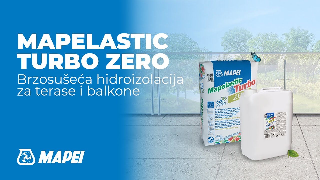video_Mapelastic Turbo Zero| Brzosušeća hidroizolacija