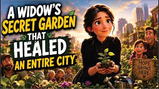 A Widow’s Secret Garden That Healed An Entire City | Heart Touching Animated Story
