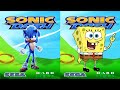 Sonic Dash Vs SpongeBob SquarePants On The Run Movie Sonic Vs All Bosses Zazz Eggman Sonic Dash Vs SpongeBob SquarePants On The Run Movie Sonic Vs All Bosses Zazz Eggman