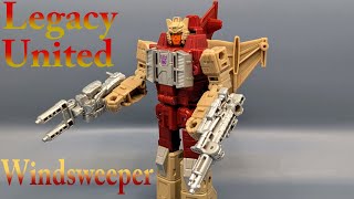 Chuck's Reviews Transformers Legacy United Doom and Destruction Windsweeper