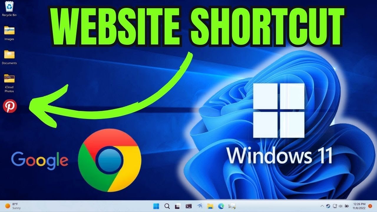 How To Create Website Shortcut On Desktop Windows 11 Create A Chrome How To Create Website Shortcut On Desktop Windows 11 Create A Chrome