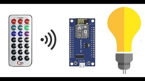 Control a lamp using an IR remote and ESP8266 NodeMCU