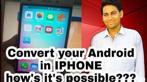 How To Make Android Look Like iOS 10! (No Root - Free - 2017)