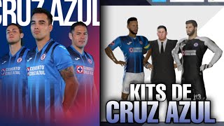 NUEVOS KITS del CRUZ AZUL para DREAM LEAGUE SOCCER 2021