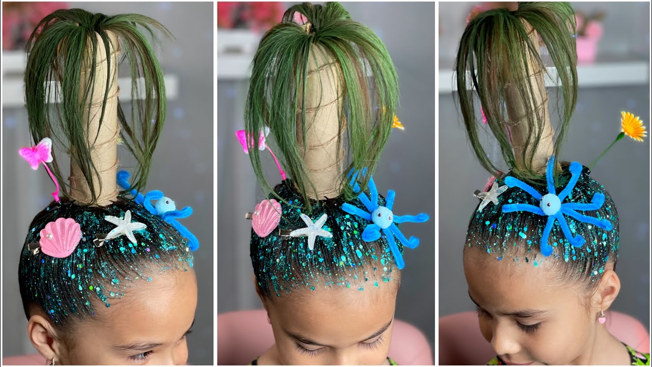 Peinado loco de palma 🌴