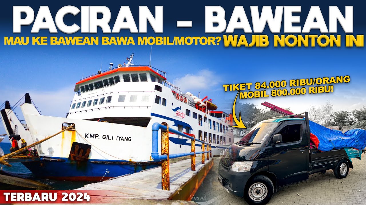 KAPAL BARANG GILI IYANG PACIRAN BAWEAN CUMA 84 RIBU SAJA