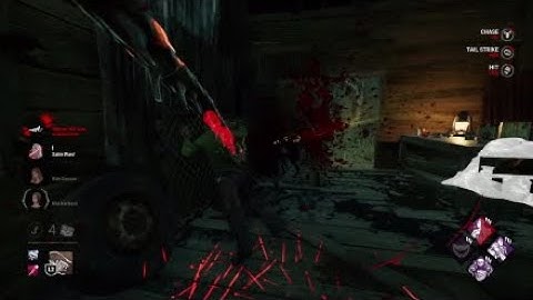 Xenomorph tail attack compilation | Dead by Daylight