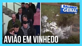 Thumbnail for Parte dos passageiros de avião que caiu em Vinhedo (SP) voltava de evento no Paraná