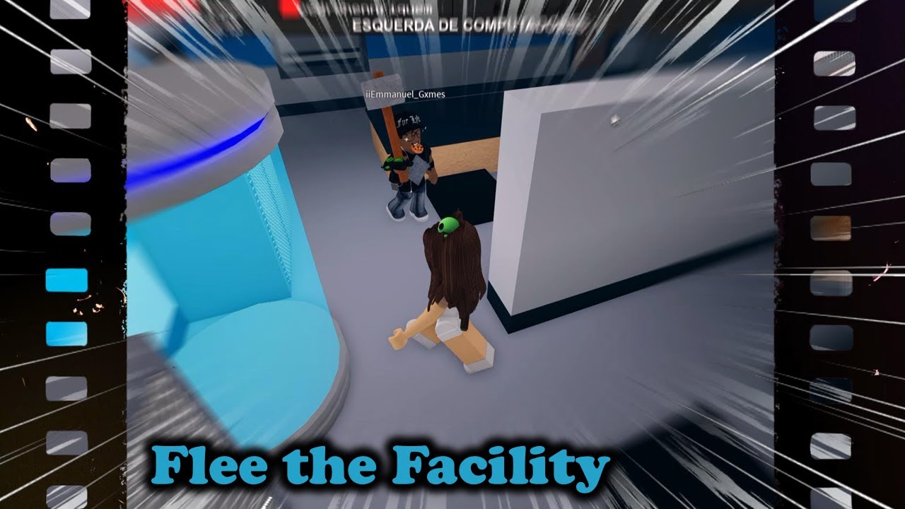 Roblox - PROIBIDO ABRIR PORTAS NO MARRETÃO (Flee The Facility) 