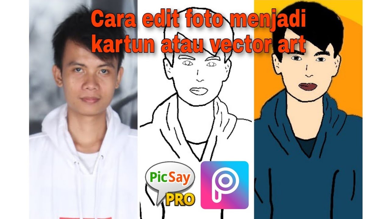  Cara  Edit Foto Menjadi Kartun  Vector Art Menggunakan  