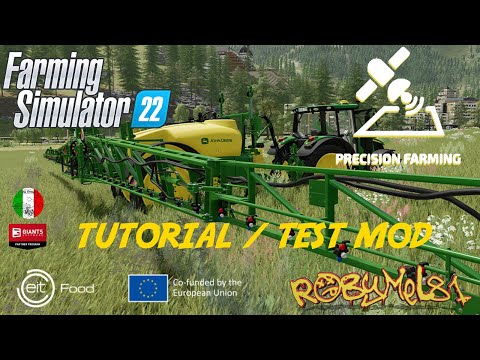 FARMING SIMULATOR 22  - ITA - PRECISION FARMING - TUTORIAL/TEST MOD (Console/Pc)