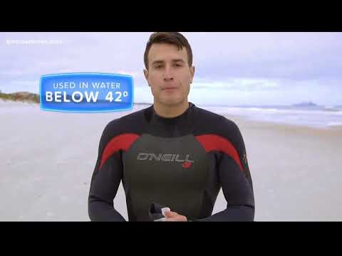 How wetsuits keep you warm during frigid temperatures in the ocean