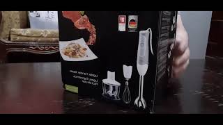 محتوايات وريفيو hand Blender هاند بلندر  براون وكابه براون والمواصفات و الاستخدامات