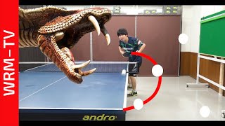 Invincible Snake serve [Table Tennis]