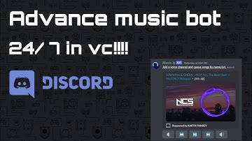 How to make an advance discord music bot that stays 24/7 in vc without coding!!!! | ZayNex_XD