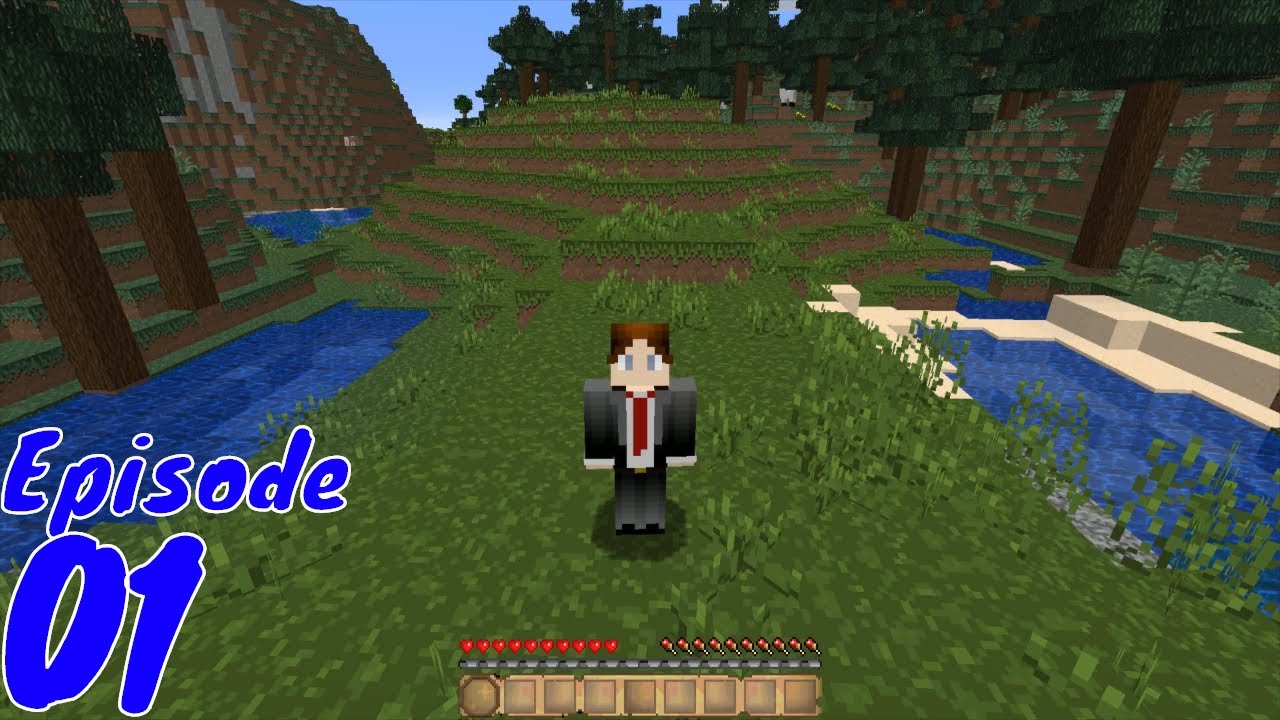 Minecraft Lets Play Episode 1- A new start for everything. - YouTube