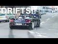 TWO Straight-Piped Carrera GTs cause CHAOS in London: CRAZY Powerslides and Tunnel Runs!!