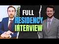 Residency interview preparation 2024  residency interview questions and answers