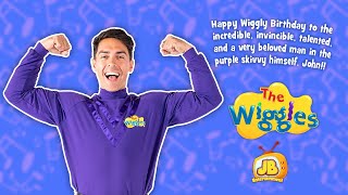 Download lagu John Wiggle's Birthday 🥳💜🎉💪🏻 | JB Entertainment #nostalgia #fanmade #thewiggles