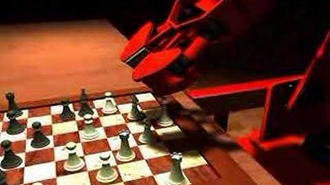 Robot Chess Animation - 3D Uni Work