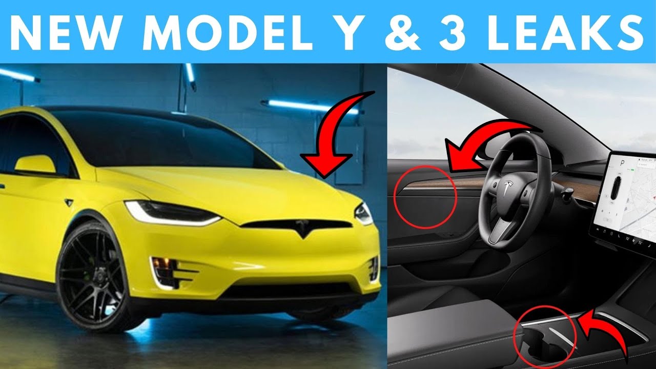 New Tesla Model Y (Secret Leaks) & Model 3 Refresh Updates - YouTube