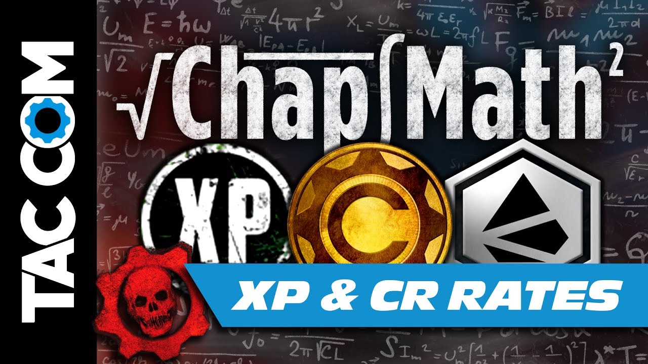 Gears Of War 4 Xp Chart