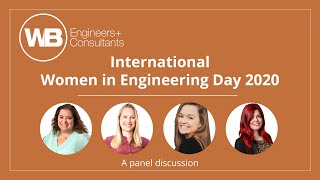 WB Engineers+Consultants, Women in Engineering Day 2020