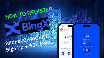 BingX Account Create and Verification On Phone | Registration Sign Up $50 Bonus | Full Guide