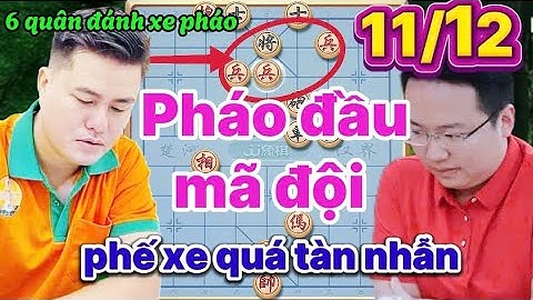 Cờ tướng Lại Lý Huynh đại chiến Trịnh Duy Đồng 