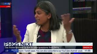 Rupa Huq MP comments on PMQs on GB News - Part 1 of 2