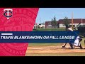 Blankenhorn on his Arizona Fall League experience